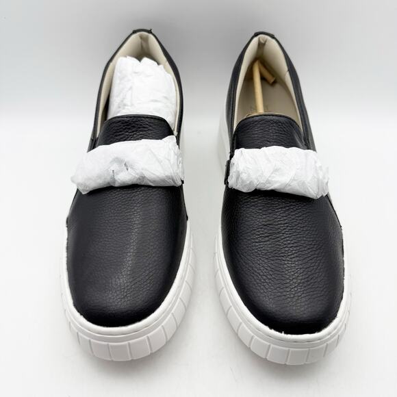 Naturalizer Womens Daphne Sneakers US 12M EU 43 Black Leather Slip on Casual NIB - Picture 6 of 13